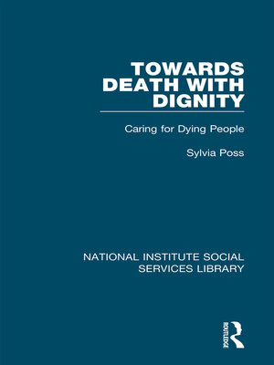 cover image of Towards Death with Dignity